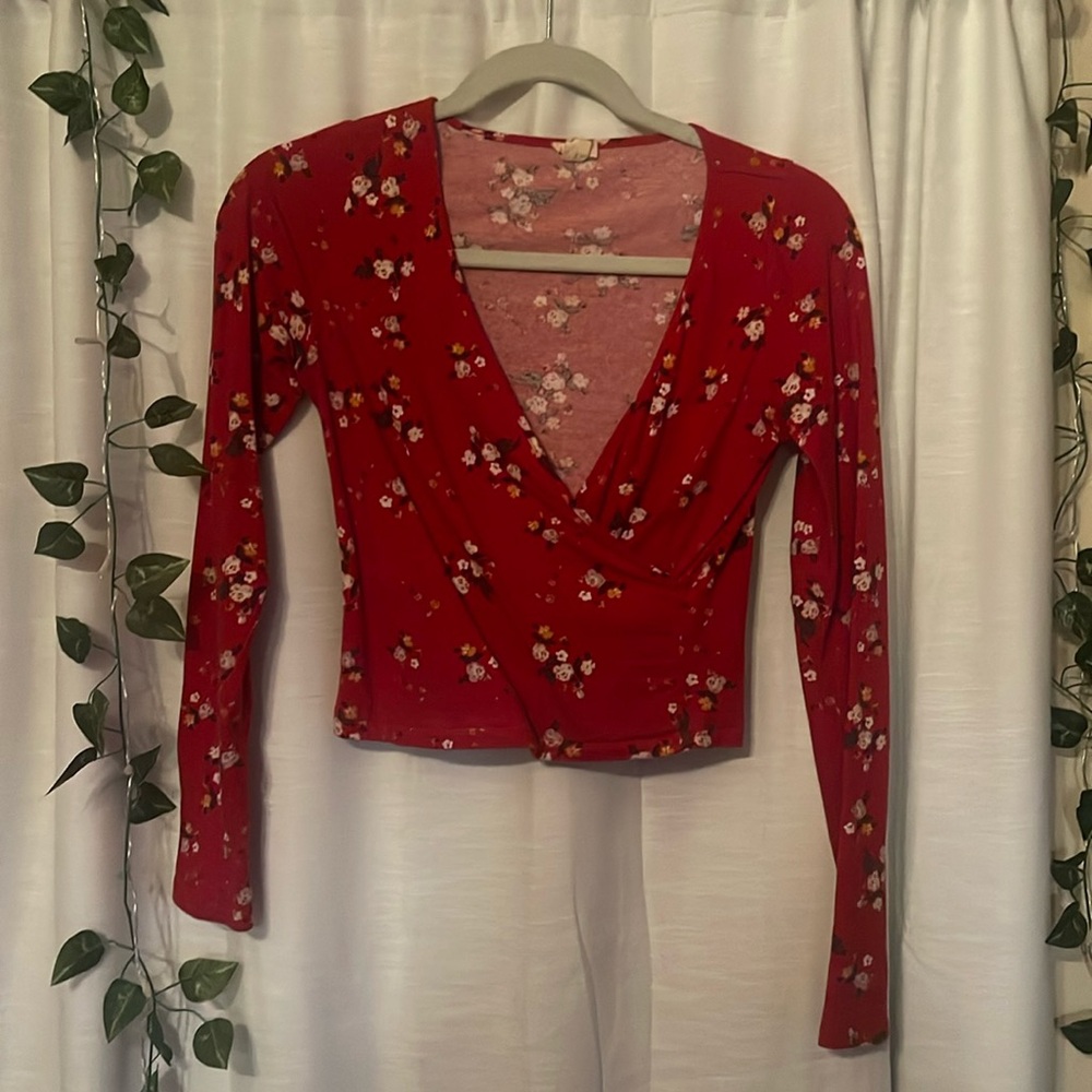 Garage Floral Crop Top